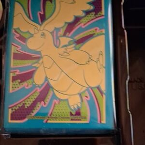 Colorful Dragon Character Poster